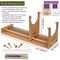 The Beadsmith Rick's Beading Loom, 13.5 x 3.75 x 4.5 inches, Wooden, Two-Warp Loom, Illustrated Instructions Included, No Assembly Required, Use to Create Necklace and Bracelet Designs